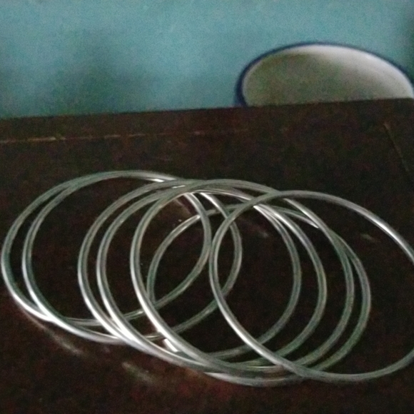 Bangles .925 Sterling Silver - Picture 3 of 4